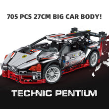 Load image into Gallery viewer, Lamborghini Veneno Building Blocks Set Bricks Model Car Gift 705Pcs
