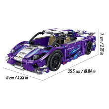 Load image into Gallery viewer, Koenigsegg Building Blocks Set Bricks Model Car Gift 637 Pcs
