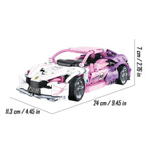 Load image into Gallery viewer, Ferrari Building Blocks Set Bricks Racing Model Car Gift 652 Pcs
