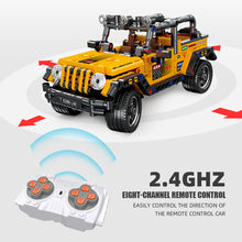 Load image into Gallery viewer, Wrangler Building Blocks Set Bluetooth &amp; Controller Double Control Model Car Gift 532 Pcs
