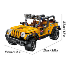 Load image into Gallery viewer, Wrangler Building Blocks Set Bluetooth &amp; Controller Double Control Model Car Gift 532 Pcs
