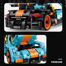 Load image into Gallery viewer, Porsche 911GT Building Blocks Set Bricks Bluetooth &amp; Controller Double Control Model Car Gift 534 Pcs
