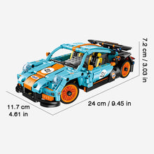 Load image into Gallery viewer, Porsche 911GT Building Blocks Set Bricks Bluetooth &amp; Controller Double Control Model Car Gift 534 Pcs
