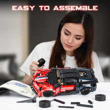 Load image into Gallery viewer, Technic Car Building Set for Kids and Adults, Collectible Model Cars Kit Speed Champion Sets for Boys,1:14 MOC Building Set Raceing Car Model.Toys for Age 8-14 Boys and Adults
