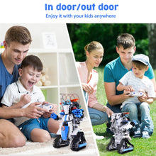 Load image into Gallery viewer, Toys Projects for Kids Age 8-12 RC Robots Activities Building Blocks Robot Kits Educational Engineering Kit DIY Robotic Toy Interlocking Gear Sets Compatible with Lego Robot Science kit
