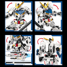 Load image into Gallery viewer, Transforming MECHA White Building Blocks Set Two Forms Building Deformation
