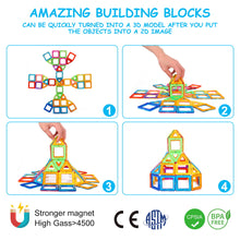 Load image into Gallery viewer, Magnetic Building Blocks, 100 Pcs - GP TOYS
